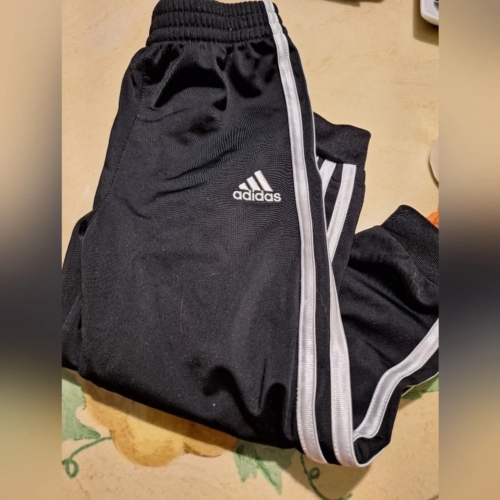 Adidas Toddler Black Track Pants